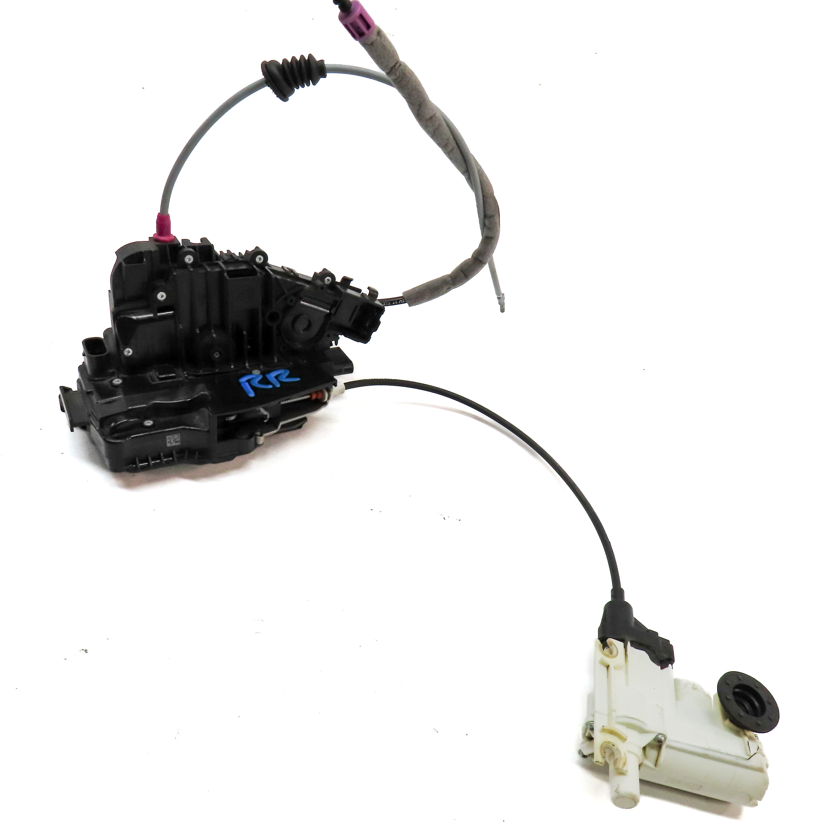 13-15 MERCEDES GL CLASS (X166) REAR RIGHT LOCK LATCH ACTUATOR & SOFT CLOSE MOTOR — exact item pictured
